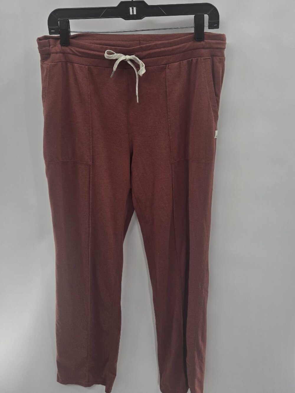Vuori Halo Essential Rosewood Heather Wide Leg Pants Style VW425 Size Large